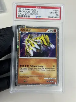 PSA 10 Shiny Groudon Holo #SL4 Call of Legends 2011 rare pokemon 1 / 17 PSA 10 - Image 4