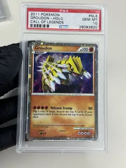 PSA 10 Shiny Groudon Holo #SL4 Call of Legends 2011 rare pokemon 1 / 17 PSA 10 - Image 5