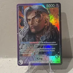 King Alt Art Leader Op08-057 - One Piece Card Game Two Legends - English - Image 1