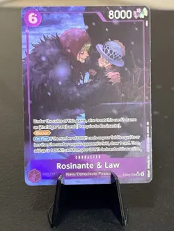 Rosinante & Law (Alternate Art) EB04-038 The Azure Sea's Seven Foil - Image 1