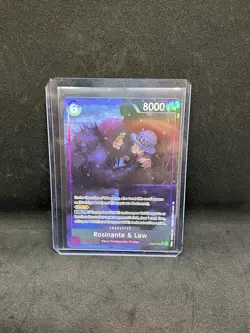 Rosinante & Law (Alternate Art) EB04-038 The Azure Sea's Seven Foil - Image 1