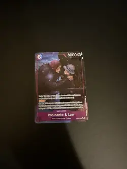 Rosinante & Law (Alternate Art) EB04-038 The Azure Sea's Seven Foil - Image 1