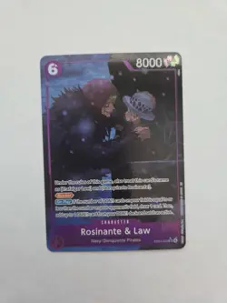 Rosinante & Law (Alternate Art) EB04-038 The Azure Sea's Seven Foil English - Image 1