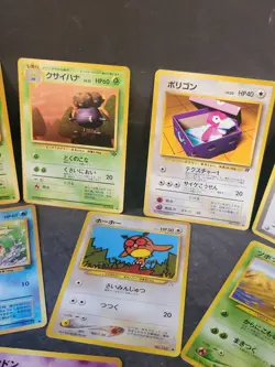 Lot Of 12 Vintage Japanese Pokemon Cards GOOD CONDITION 1990s - Image 4