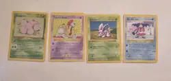 1990'S POKEMON CARD GAME LOT 12 CARDS W/BK 1ST MOVIE PROMO EX - Image 4