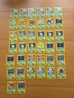 Vintage Pokemon Cards 1990’s - Bundle Job Lot Excellent Cond questions card - Image 4