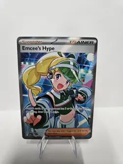 Emcee’s Hype 220/182 - Near Mint - Destined Rivals - Pokemon TCG - Image 1