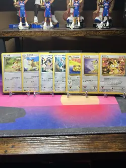 Pokemon Card Lot - Meowth/Persian - Jungle/Team Rocket/Korean Eevee Heroes - Lp - Image 1