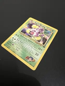 Koga’s Weezing 50/132 Gym Challenge Unlimited 2000 Pokemon Card Uncommon NM - Image 3