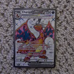 Pokemon TCG Charizard ex SVP 056 Scarlet & Violet Holo Black Star Promo Card - Image 1