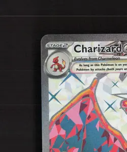 Charizard ex SVP056 Scarlet & Violet Full Art Black Star Promo Pokemon Card NM - Image 3