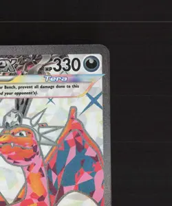 Charizard ex SVP056 Scarlet & Violet Full Art Black Star Promo Pokemon Card NM - Image 4