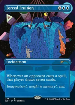 [1x] Forced Fruition - Borderless Near Mint, English Secret Lair MTG Magic - Image 1