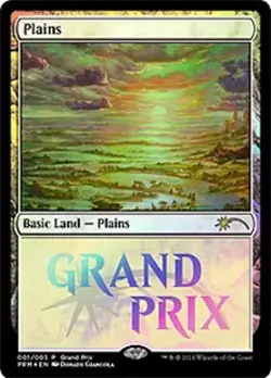 Plains (Grand Prix) FOIL Promo PLD Land Special MAGIC GATHERING CARD ABUGames - Image 1