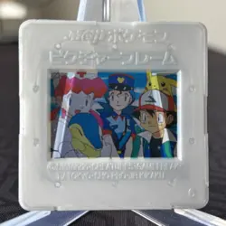 Ash Misty Officer Cyndaquil 6 Meiji Slide Picture Frame Japanese Pokemon - Image 2