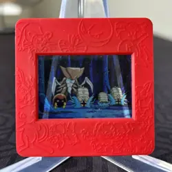 Kabutops Omastar 15 Meiji Slide Picture Frame Japanese Pokemon Card - Image 1