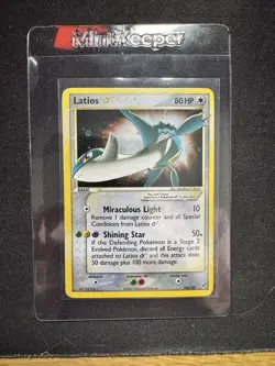 Pokemon Gold Star Latios 106/107 EX Deoxys Holo Rare - Image 4