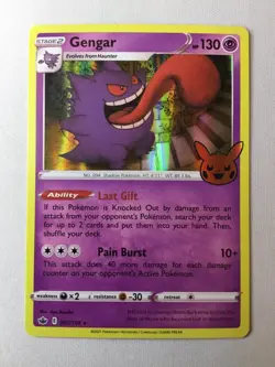 Pokemon Gengar Holo 57/198 NM Trick Or Trade - Image 1