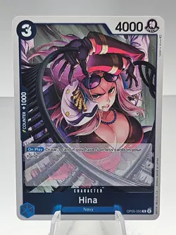 Hina OP05-050 | Awakening of the New Era - English | R Foil | One Piece NM - Image 1