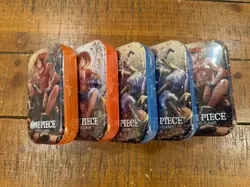 One Piece Tcg Tin Set Of 5! TS-02 OP-13 Volume 2, Factory Sealed, READY TO SHIP! - Image 3