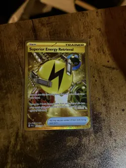 Pokemon Superior Energy Retrieval Holo Gold Card 277/193 Sv02 Paldea Evolved - Image 2