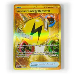Pokemon - Superior Energy Retrieval - 277/193 - SV Paldea Evolved - Gold Card - Image 1