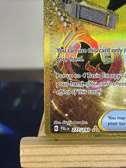 Pokemon TCG Superior Energy Retrieval 277/193 Paldea Evolved Holo Gold Card - Image 5