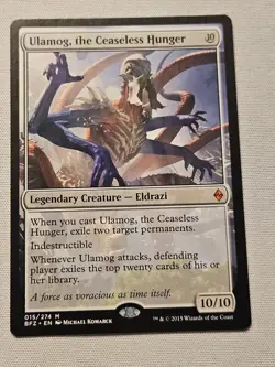MTG Ulamog, the Ceaseless Hunger (15/313) Battle for Zendikar LP - Image 1
