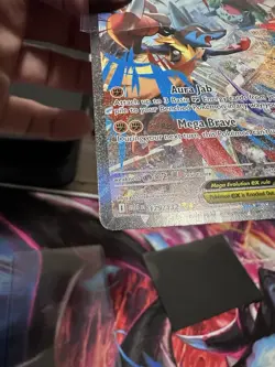 Pokemon TCG Mega Lucario EX Card 179/132 Mega Evolution Sir - Image 4