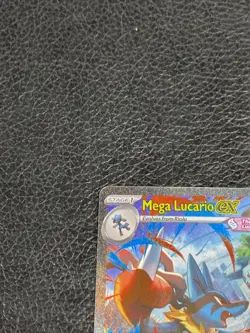 B6 Mega Lucario ex 179/132 SIR Pokemon Card English ME01 Mega Evolution TCG CCG - Image 2