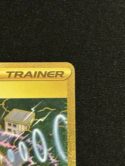 Jamming Tower Destined Rivals 243/182 Pokemon Trainer Card TCG Gold Hyper Rare - Image 4