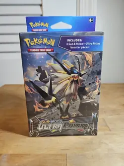 Pokemon TCG Sun & Moon Ultra Prism Hanger Box Factory Sealed - Image 1