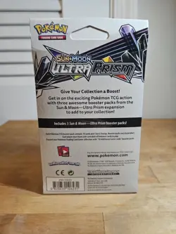 Pokemon TCG Sun & Moon Ultra Prism Hanger Box Factory Sealed - Image 3