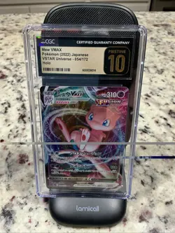 CGC 10 Pristine Mew VMAX 054/172 VSTAR Universe s12a Pokemon Card Japanese - Image 1