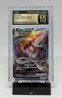 Pokemon Mew VMAX 054/172 VSTAR Universe s12a Pokemon Card JP CGC 10 Pristine - Image 1
