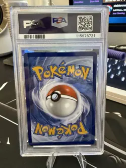 Pokemon Mewtwo TCG 052 Scarlet Violet 151 Black Star Promo Card PSA 8 - Image 2