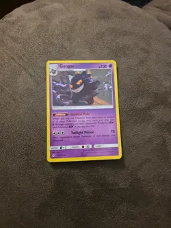 Pokemon TCG Sun & Moon Unbroken Bonds Gengar Card 70/214 Regular Rare - Image 1
