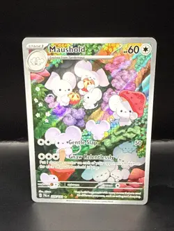 Pokemon Maushold 226/193 Sv02: Paldea Evolved Holo Illustration Rare English - Image 2