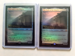 2 cards the walls of ba sing se both foil no.261 mythic n/m - Image 1