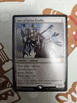 Sire of Seven Deaths 0001 MTG FDN Foundations Mythic - Image 1