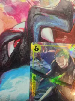 Roronoa Zoro (Illustration Box Vol.3) OP07-113 One Piece Promotion Cards Foil NM - Image 2