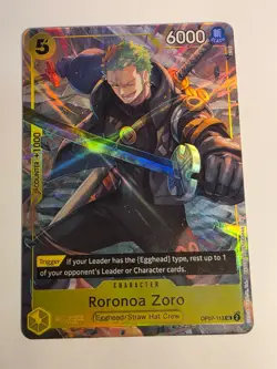 Roronoa Zoro (Illustration Box Vol.3) OP07-113 One Piece Promotion Cards Foil NM - Image 1