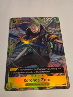 Roronoa Zoro (Illustration Box Vol.3) OP07-113 One Piece Promotion Cards Foil NM - Image 2