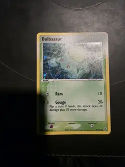 Pokemon TCG Bulbasaur 55/112 EX FireRed LeafGreen 2004 Reverse Holo Card - Image 1