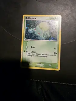 Pokemon TCG Bulbasaur 55/112 EX FireRed LeafGreen 2004 Reverse Holo Card - Image 4