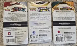 Pokemon Brilliant Stars/Darkness Ablaze/BattleStyles Blister Pack (LOT OF 3) - Image 2