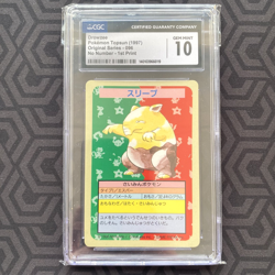 Drowzee Topsun No Number Japanese Pokemon Card ~ CGC 10 - Image 1
