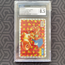Charizard 006 Prism Holo Topsun Japanese Pokemon Card ~ CGC 8.5 - Image 1
