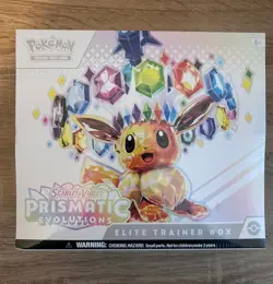 Pokemon Scarlet & Violet Prismatic Evolutions Elite Trainer Box ETB - Brand New - Image 1