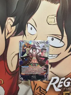 ENGLISH Foxy Alt Art OP07-059 L 500 Years in the Future ONE PIECE Card Game NM - Image 1
